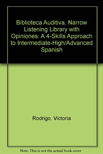 Opiniones A 4-Skills Approach to High Intermediate/Advanced Spanish  2005 9780132264280 Front Cover