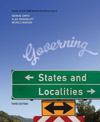 Governing States and Localities  3rd 2009 (Revised) 9781604267280 Front Cover