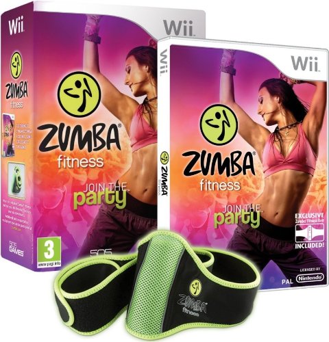 Zumba Fitness Wii - Bundle Pack with Belt accessory by 505 Games Nintendo Wii artwork