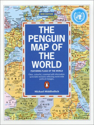 Penguin Map of the World Revised Edition 3rd 2002 (Revised) 9780140515282 Front Cover