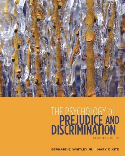 Psychology of Prejudice and Discrimination  2nd 2010 9780495811282 Front Cover