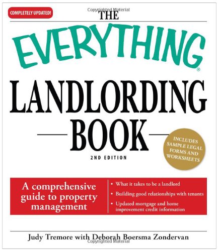 Everything Landlording Book A Comprehensive Guide to Property Management 2nd 2009 9781598698282 Front Cover