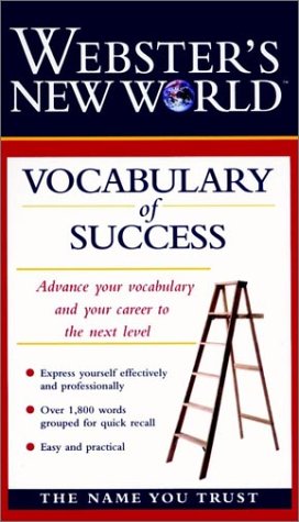 Webster's New World Vocabulary of Success   1998 9780028623283 Front Cover