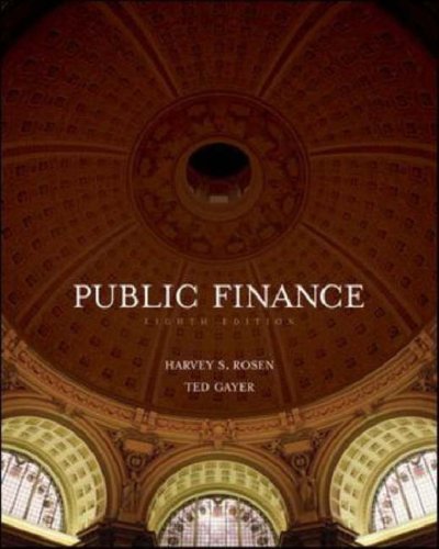 Public Finance  8th 2008 (Revised) 9780073511283 Front Cover