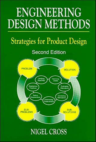 Engineering Design Methods Strategies for Product Design 2nd 1994 9780471942283 Front Cover