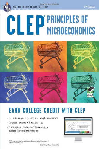 CLEPï¿½ Principles of Microeconomics  2nd (Revised) 9780738610283 Front Cover
