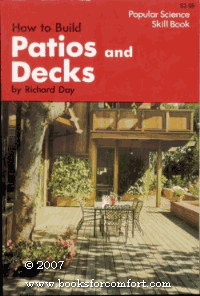 How to Build Patios and Decks  1977 9780060110284 Front Cover