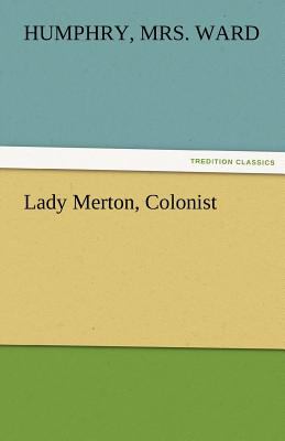 Lady Merton, Colonist  N/A 9783842474284 Front Cover