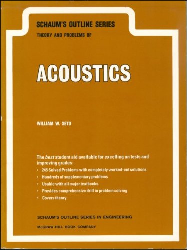 Acoustics N/A 9780070563285 Front Cover
