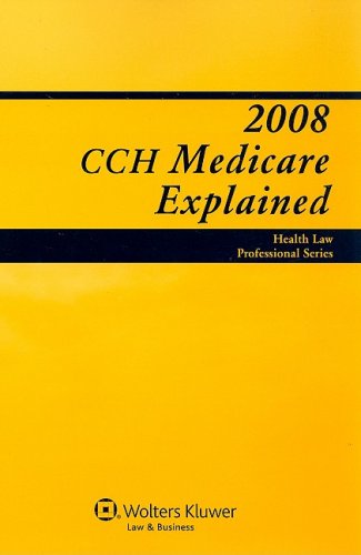Medicare Explained 2008   2008 9780808018285 Front Cover