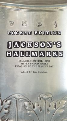 Jackson's Hallmarks Pocket Edition  2004 9781851491285 Front Cover