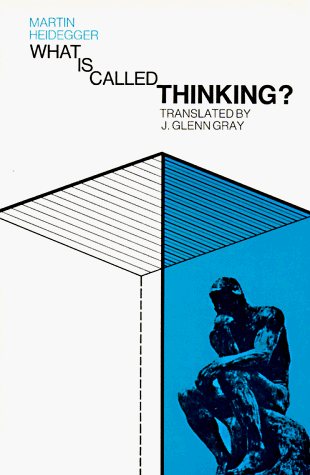 What Is Called Thinking?  N/A 9780060905286 Front Cover