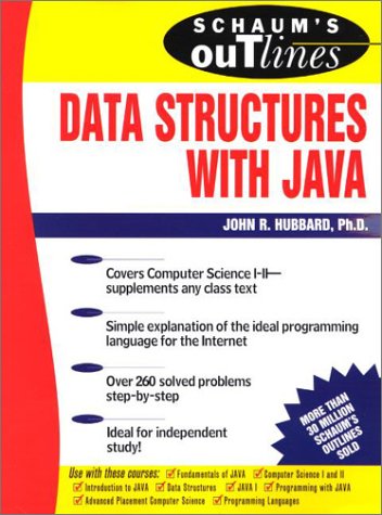 Data Structures with Java   2001 9780071361286 Front Cover
