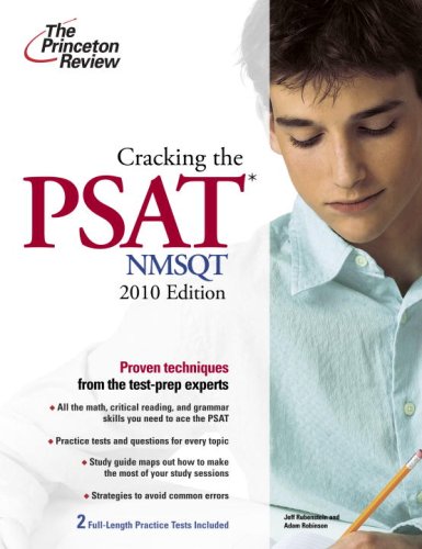 Cracking the PSAT/NMSQT, 2010 Edition  N/A 9780375429286 Front Cover