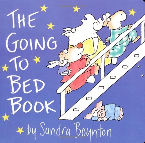 Going to Bed Book Oversized Lap Board Book  2004 9780689870286 Front Cover