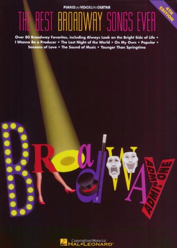 Best Broadway Songs Ever  5th (Revised) 9780793506286 Front Cover