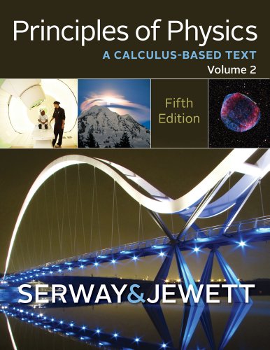 Principles of Physics A Calculus-Based Text, Volume 2 5th 2013 (Revised) 9781133110286 Front Cover