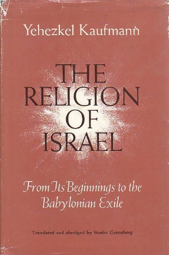Religion of Israel N/A 9780226427287 Front Cover