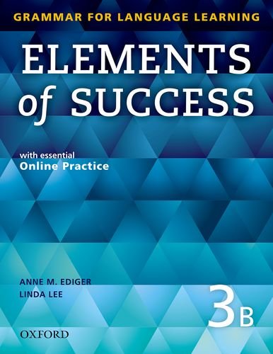 Elements of Success 3 Split Edition Student Book B with Essential Online Practice   2014 9780194028288 Front Cover