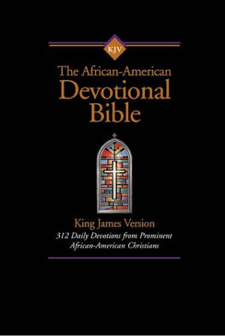 African American Devotional Bible 360 Daily Devotions from Prominent African American Christians  1997 9780310918288 Front Cover
