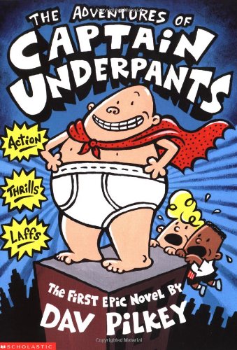 Adventures of Captain Underpants   1997 9780590846288 Front Cover