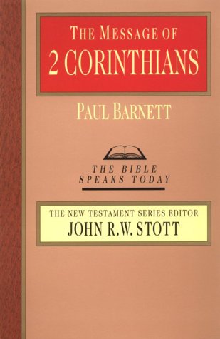 Message of 2 Corinthians Power in Weakness  1988 9780830812288 Front Cover