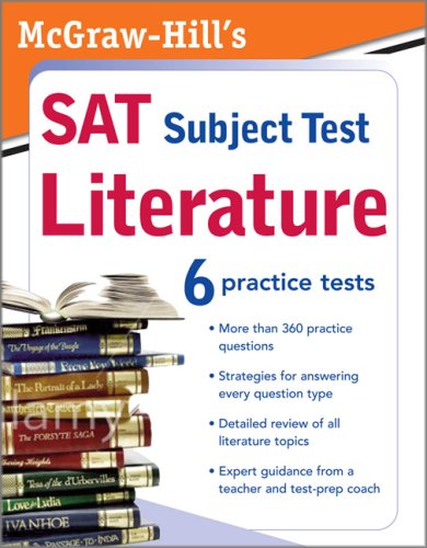 McGraw-Hill's SAT Subject Test: Literature   2009 9780071609289 Front Cover