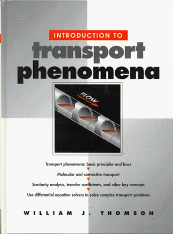 Introduction to Transport Phenomena   2000 9780134548289 Front Cover