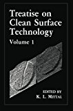 Treatise on Clean Surface Technology Volume 1  1987 9781468491289 Front Cover