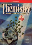 Holt Chemistry : Visualizing Matter: Chapter Tests N/A 9780030178290 Front Cover