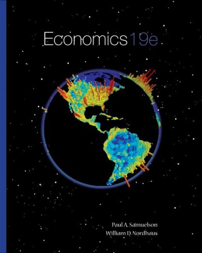 Economics  19th 2010 9780073511290 Front Cover