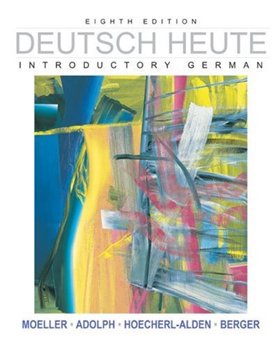 Deutsch Heute Introductory German 8th 2005 9780618338290 Front Cover
