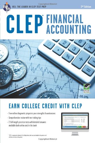 CLEPï¿½ Financial Accounting  2nd 2012 (Revised) 9780738610290 Front Cover
