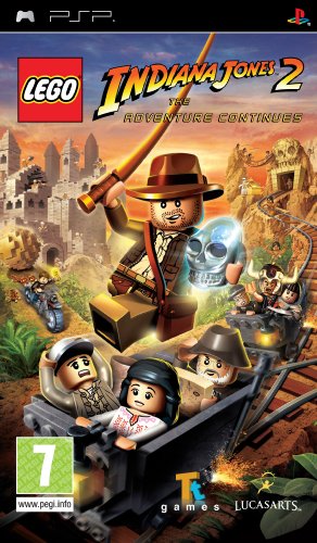 LEGO Indiana Jones 2 The Adventure Continues (Sony PSP) (UK Import) Sony PSP artwork
