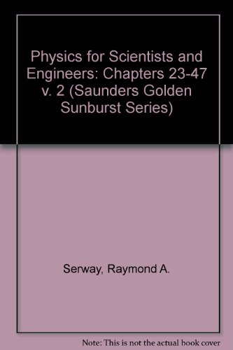 Physics for Scientists and Engineers With Modern Physics:   1992 9780030960291 Front Cover