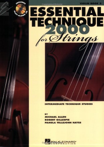 Essential Technique for Strings with EEi: Violin (Book/Media Online)  N/A 9780634069291 Front Cover