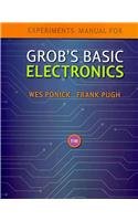 Experiments Manual to accompany Grob's Basic Electronics   2011 9780077238292 Front Cover