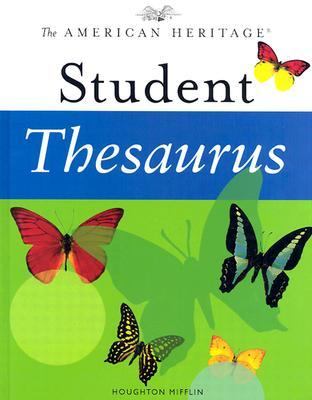American Heritage Student Thesaurus   2003 9780618280292 Front Cover