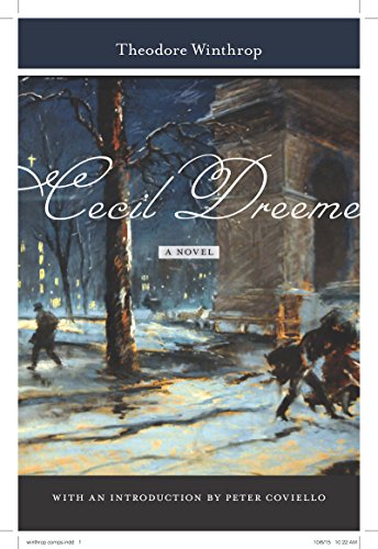 Cecil Dreeme A Novel  2016 9781479855292 Front Cover