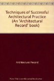 Techniques of Successful Practice for Architectural Engineering  2nd 9780070022294 Front Cover