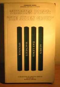 Thirties Poets: 'the Auden Group'  10th 1984 9780333293294 Front Cover