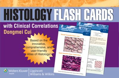 Histology Flash Cards with Clinical Correlations   2012 9781451130294 Front Cover