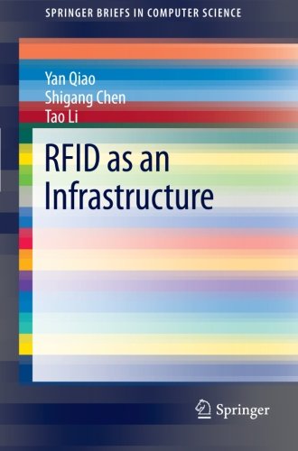 RFID As an Infrastructure   2013 9781461452294 Front Cover