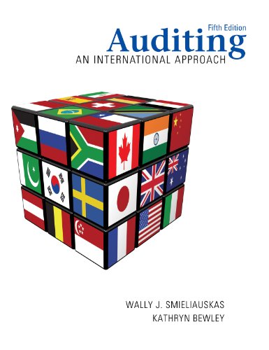 AUDITING:INTL.APPROACH  >CANAD N/A 9780070968295 Front Cover