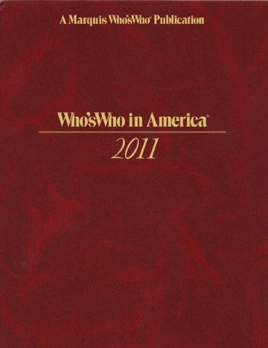 Who's Who in America 2011  2010 9780837970295 Front Cover