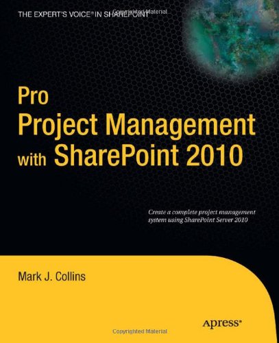 Pro Project Management with SharePoint 2010   2010 9781430228295 Front Cover