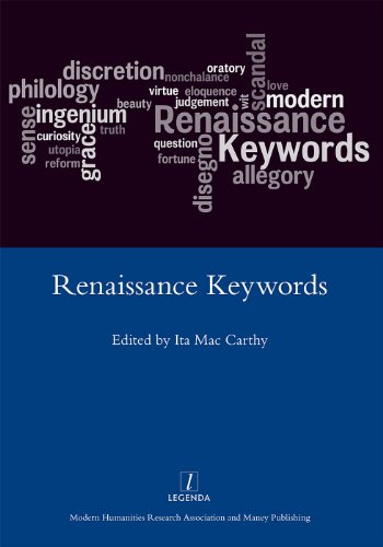 Renaissance Keywords   2012 9781907975295 Front Cover