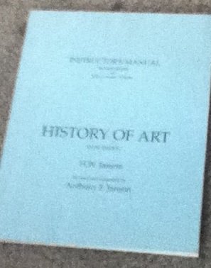 History of Art  6th 2001 (Teachers Edition, Instructors Manual, etc.) 9780130319296 Front Cover