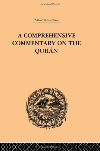 Comprehensive Commentary on the Quran   2000 9780415245296 Front Cover