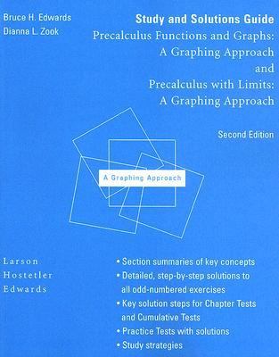 Precalculus with Limits A Graphing Approach 2nd 1997 (Student Manual, Study Guide, etc.) 9780669417296 Front Cover